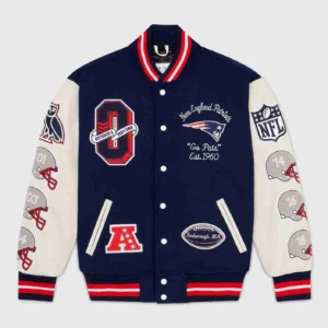 NFL NEW ENGLAND PATRIOTS VARSITY JACKET