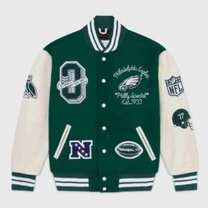 NFL PHILADELPHIA EAGLES VARSITY JACKET